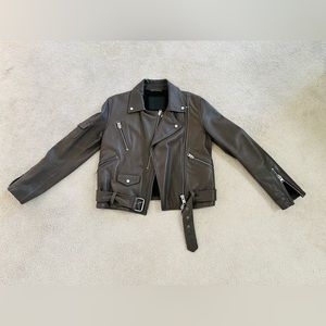 Balfern Leather Biker Jacket